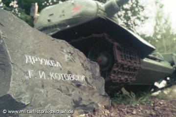 Gedenkstein des Kotowski-Panzergarderegimentes