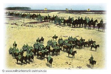 Kavalleriemanöver auf dem TÜP Zeithain