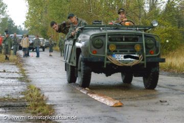 Spurbrettfahren beim 5. Internationalen Jeepturnier