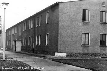 1984 Soldatenunterkünfte in der NVA Kaserne Zeithain