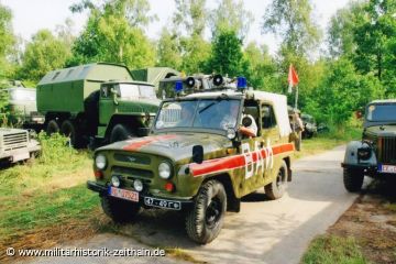 Sowjetische Militärpolizei auf UAZ 469B - 2008