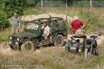 US MUTT M151A2 auf dem Geländeparcour