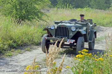 GAZ 67B auf dem Jeep Parcour