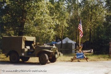 ... die ersten Gäste treffen ein - 1. Zeithainer Lustlager 1997