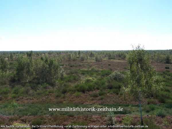Ausblick in die Gohrisch Heide 20 Jahre nach dem Abzug