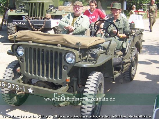 Willys MB beim Zeithainer Lustlager 2009