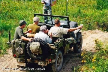 Während des Jeepturniers