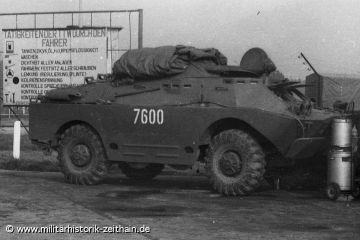 SPw-40P2 des PiB-11 bei der täglich-technischen Wartung