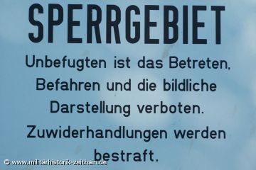 ... hier war die Welt für gewöhnlich zu Ende!
